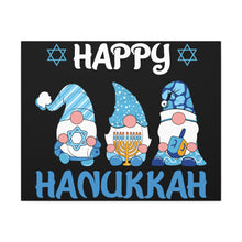 Happy Hanukkah Gnomes - Canvas Gallery Wraps