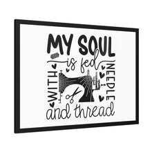 My Soul Is Fed Framed Paper Posters