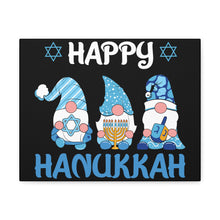 Happy Hanukkah Gnomes - Canvas Gallery Wraps