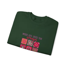 When Life Gives You Scraps Unisex Heavy Blend™ Crewneck Sweatshirt