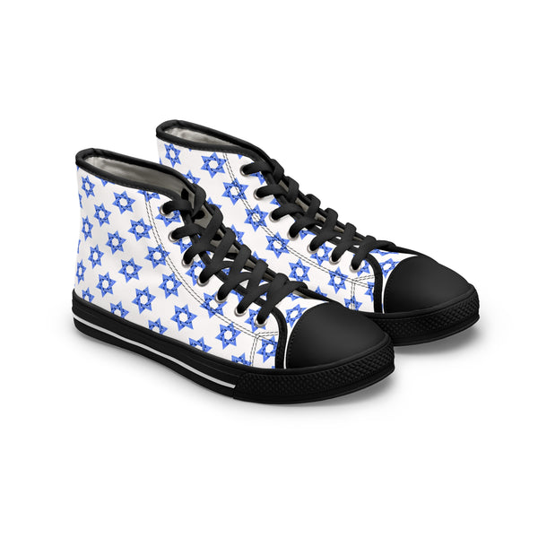 Star of David Women's High Top Sneakers