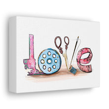 Sewing Love - Canvas Gallery Wraps