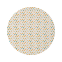 Summer Cute Pineapples Round Rug