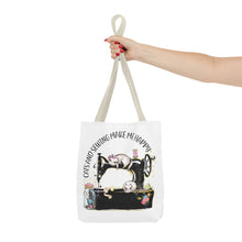 Cats and Sewing Tote Bag