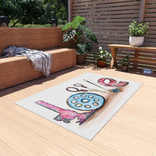 Sewing Love Outdoor Rug