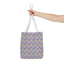 Packed Watercolor Buttons Tote Bag