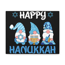 Happy Hanukkah Gnomes - Canvas Gallery Wraps