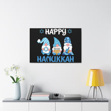 Happy Hanukkah Gnomes - Canvas Gallery Wraps