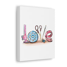 Sewing Love - Canvas Gallery Wraps