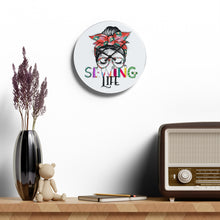 Sewing Life 1 Acrylic Wall Clock