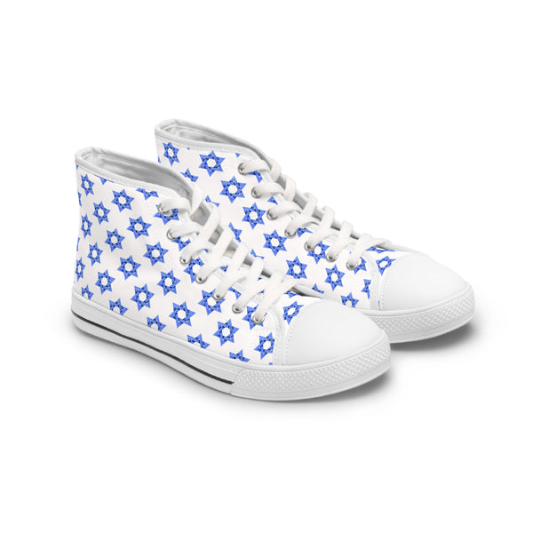 Star of David Women's High Top Sneakers