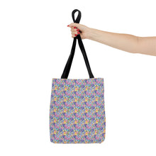 Packed Watercolor Buttons Tote Bag