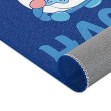 Happy Hanukkah Gnomes Area Rugs - Blue