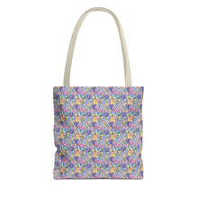 Packed Watercolor Buttons Tote Bag