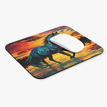 Colorful Modern Horse Mouse Pad (Rectangle)