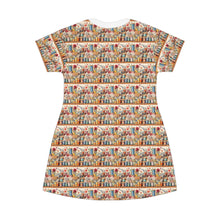 Watercolor Sewing Supplies 2 T-Shirt Dress