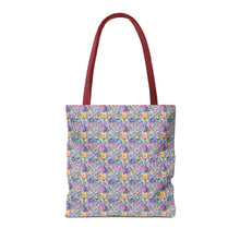 Packed Watercolor Buttons Tote Bag