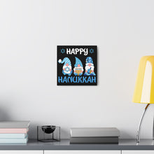 Happy Hanukkah Gnomes - Canvas Gallery Wraps