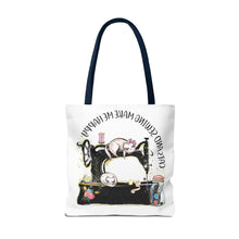 Cats and Sewing Tote Bag