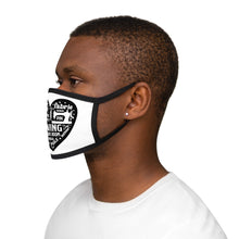 Black Sewing Word Cloud Fabric Face Mask