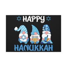 Happy Hanukkah Gnomes - Canvas Gallery Wraps