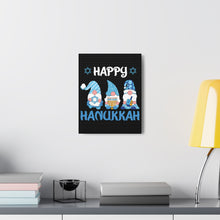 Happy Hanukkah Gnomes - Canvas Gallery Wraps