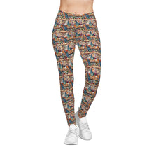 Watercolor Sewing Supplies 3 Casual Leggings
