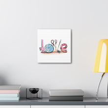 Sewing Love - Canvas Gallery Wraps
