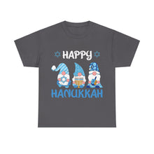 Happy Hanukkah Gnomes Unisex Heavy Cotton Tee