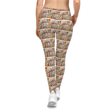 Watercolor Sewing Supplies 2 Casual Leggings