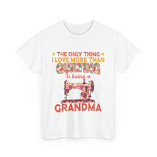 Quilting Grandma Unisex Heavy Cotton Tee