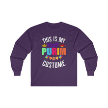 This Is My Purim Costume Unisex Ultra Cotton Long Sleeve Tee