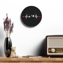 Sewing Pulse Acrylic Wall Clock