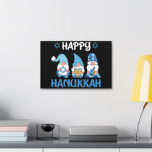 Happy Hanukkah Gnomes - Canvas Gallery Wraps