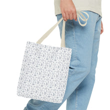 Outlined Sewing Elements Tote Bag