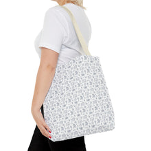 Outlined Sewing Elements Tote Bag