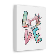 Sewing Love - Canvas Gallery Wraps