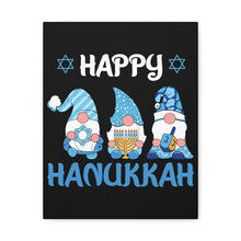 Happy Hanukkah Gnomes - Canvas Gallery Wraps