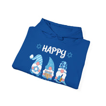 Happy Hanukkah Gnomes Unisex Heavy Blend™ Hooded Sweatshirt