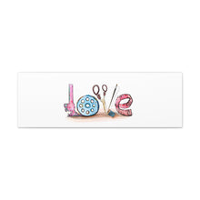 Sewing Love - Canvas Gallery Wraps
