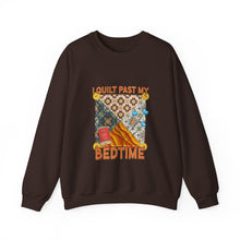 I Quilt Past My Bedtime Unisex Heavy Blend™ Crewneck Sweatshirt