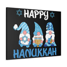 Happy Hanukkah Gnomes - Canvas Gallery Wraps