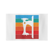 Retro Sewing Machine Microfiber Tea Towel