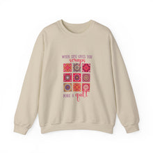 When Life Gives You Scraps Unisex Heavy Blend™ Crewneck Sweatshirt