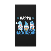 Happy Hanukkah Gnomes - Canvas Gallery Wraps