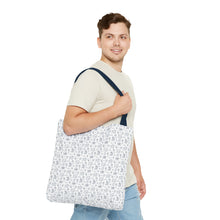 Outlined Sewing Elements Tote Bag