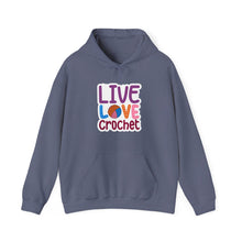 Live Love Crochet Unisex Heavy Blend™ Hooded Sweatshirt