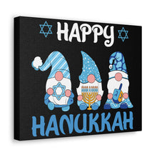 Happy Hanukkah Gnomes - Canvas Gallery Wraps