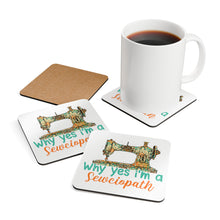 Sewciopath Corkwood Coaster Set