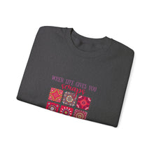 When Life Gives You Scraps Unisex Heavy Blend™ Crewneck Sweatshirt